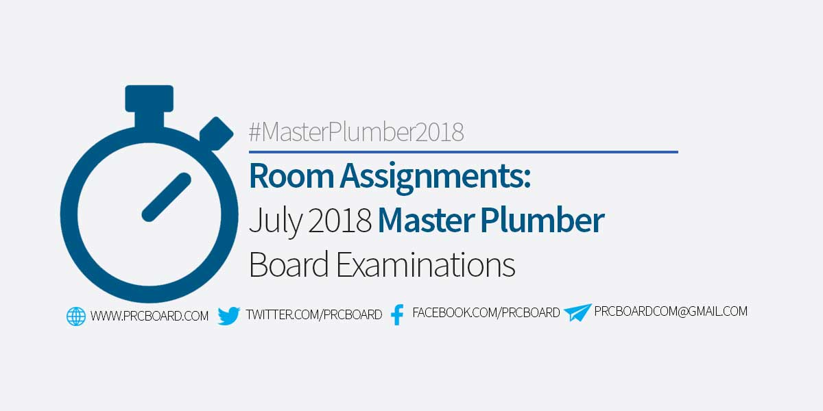 room assignment master plumber