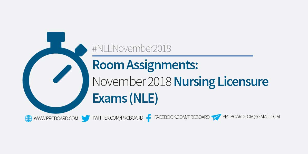 nursing board exam room assignment may 2023