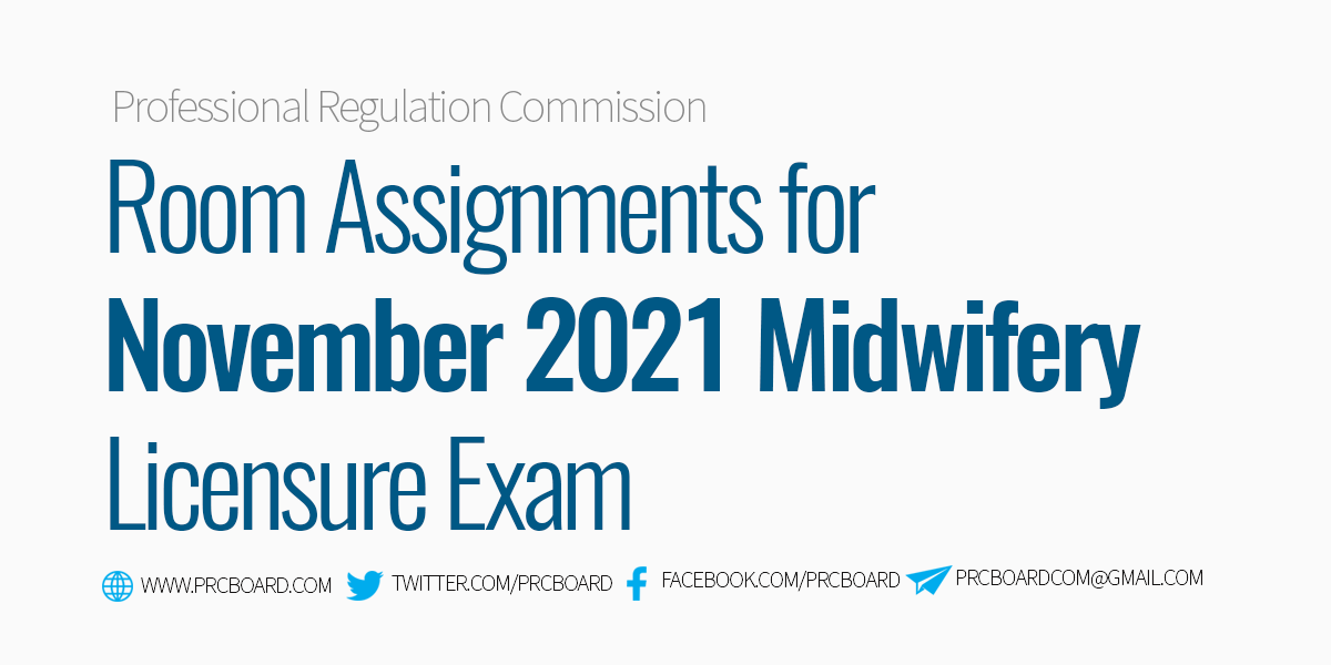 room assignment nursing board exam november 2022