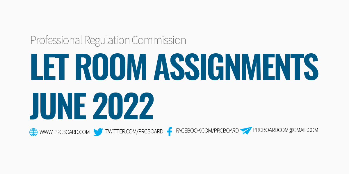 room assignment ale june 2022